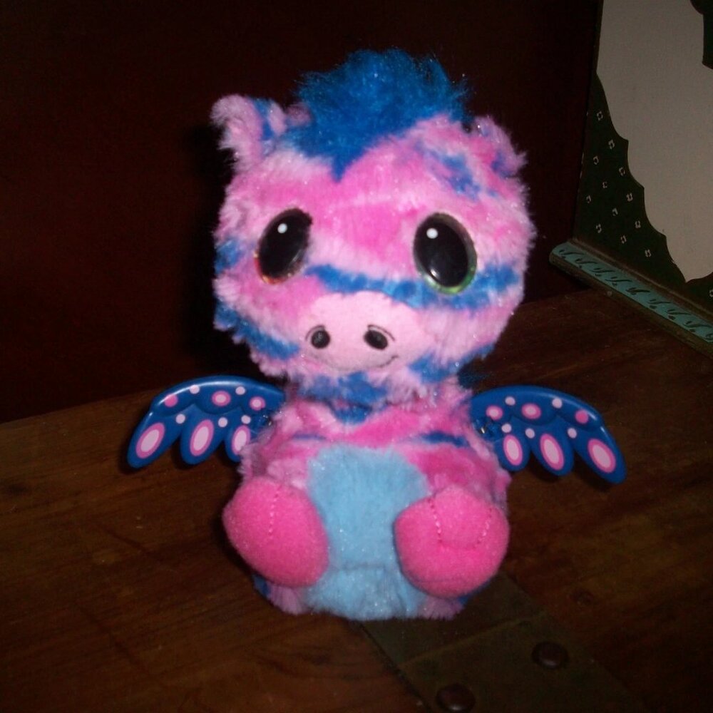 Spin Master Hatchimal Surprise Pink Blue Hatched Wing Dragon, 19110 untested